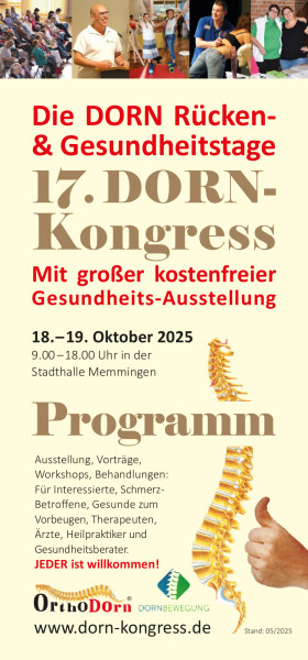 Programmheft DORN-Kongress 2025 Cover